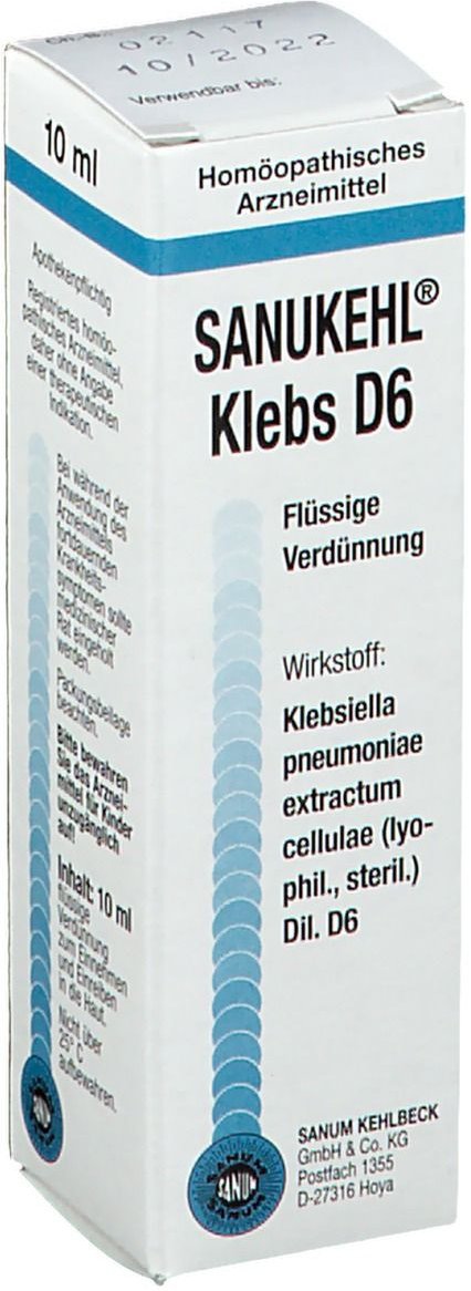 Sanukehl Klebs D 6 Tropfen 10 ml