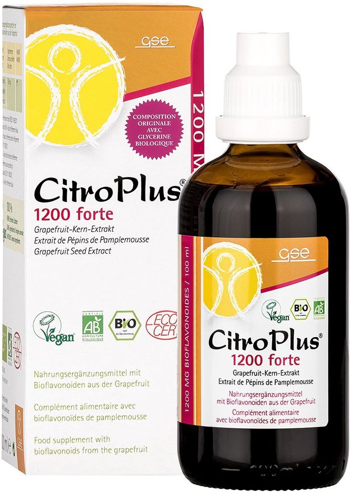GSE CitroPlus 1200 Forte Bio Grapefruitkernextrakt 50 ml Liquidum