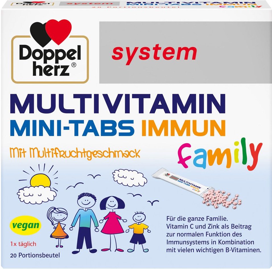 Doppelherz Multivitamin Mini-Tabs family system