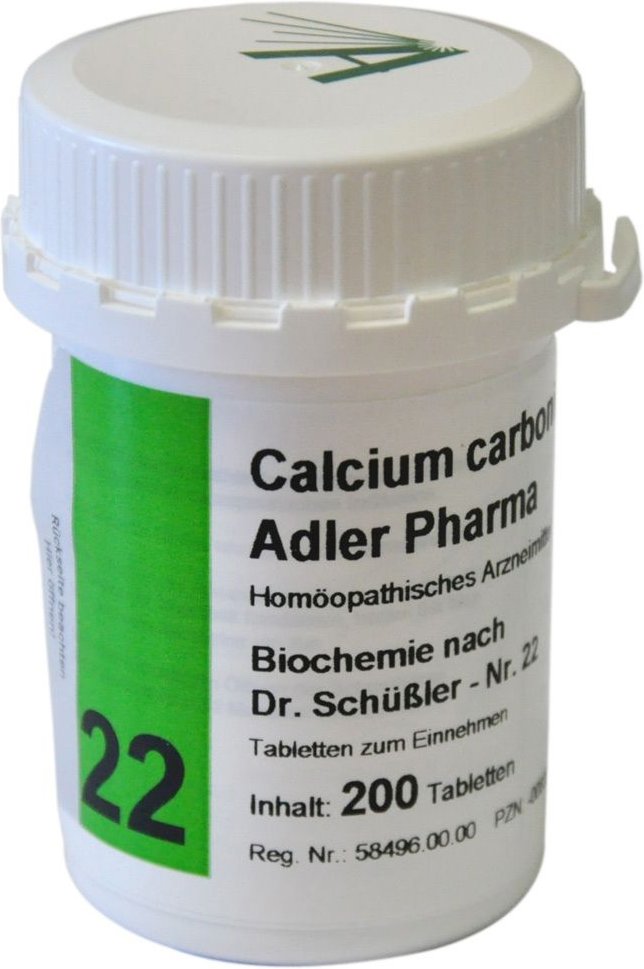 Biochemie Adler 22 Calcium carbonicum D 12 Tabl. 200 St Tabletten
