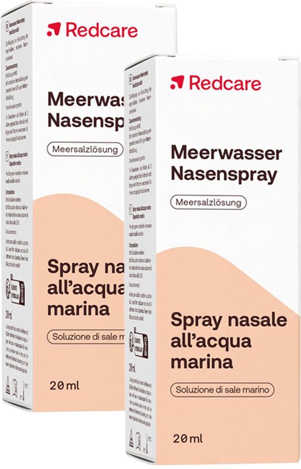 Thumbnail - 2x Meerwasser-Nasenspray RedCare 2x20 ml Nasendosierspray