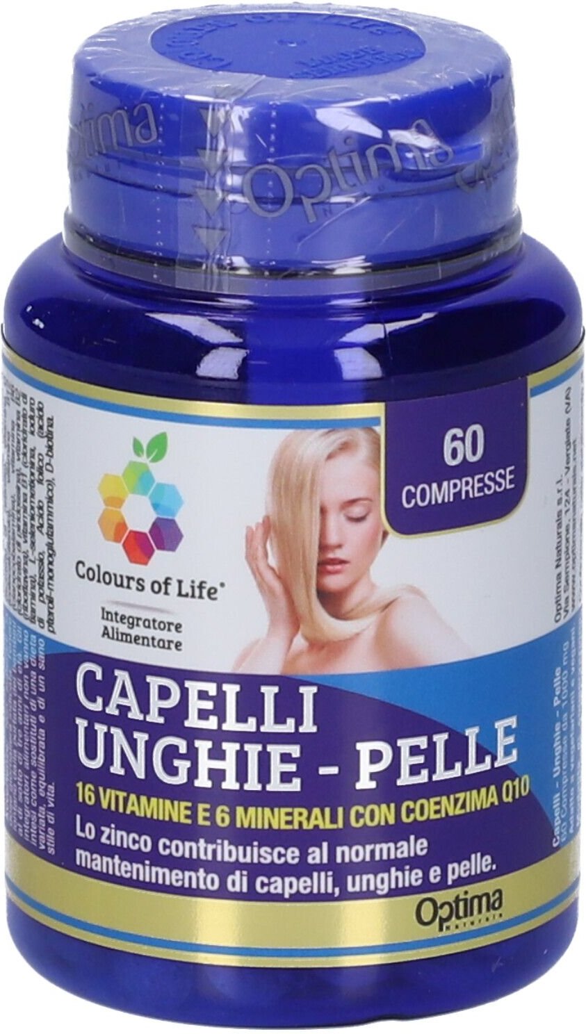 Capelli Unghie 60Cpr Colours 60 g Tabletten