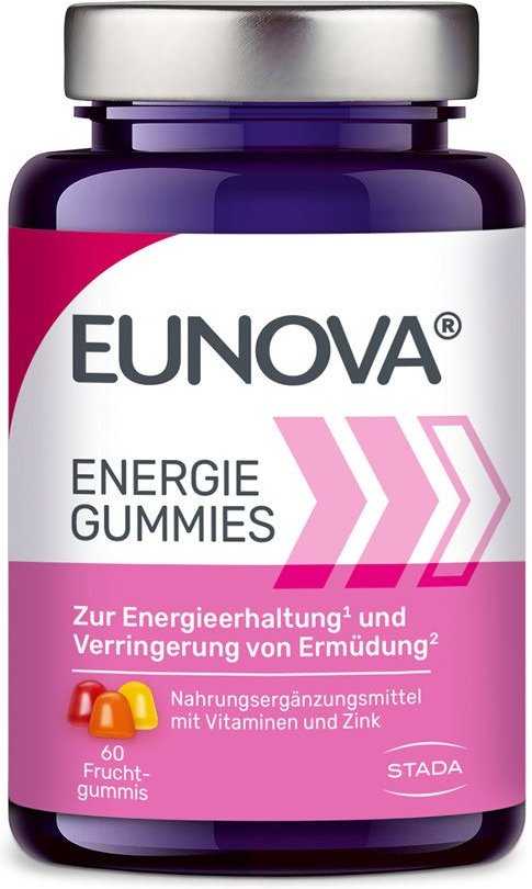Eunova Energie Gummies 60 St Bonbons