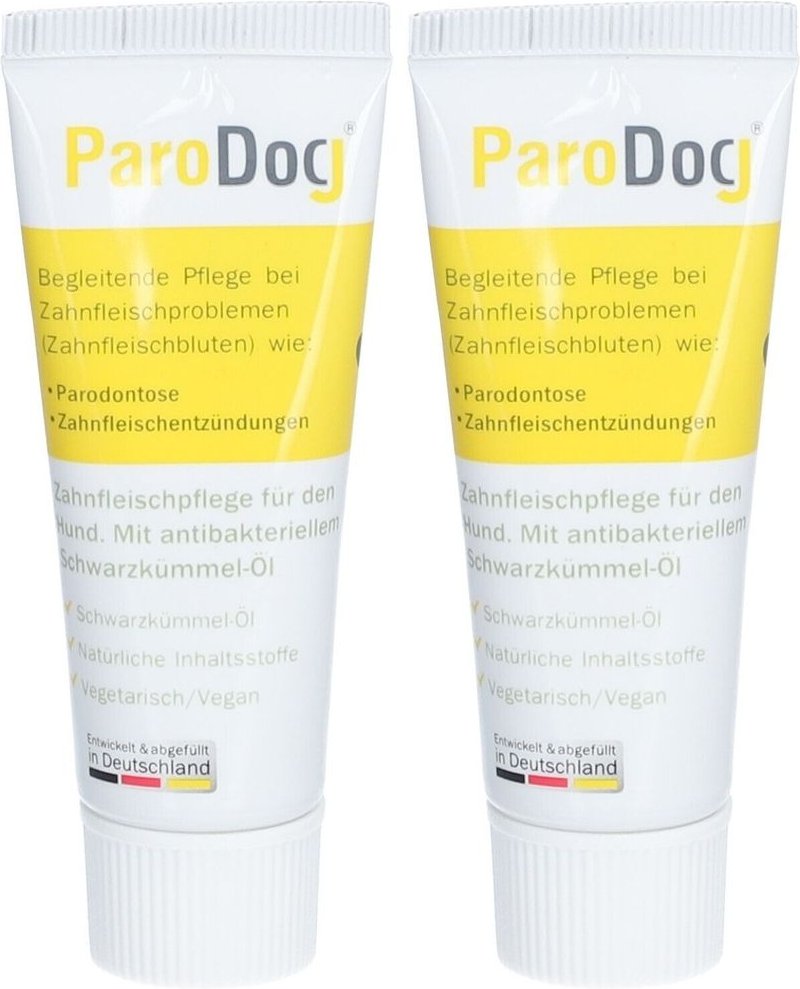 Parodog Zahnfleischpflege Gel für den Hund 2x 2x25 ml