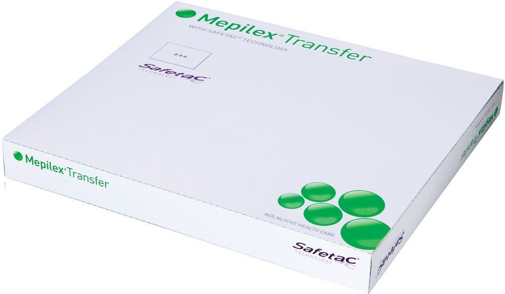 Mepilex Transfer Schaumverband 10x12 cm steril 5 St Verband