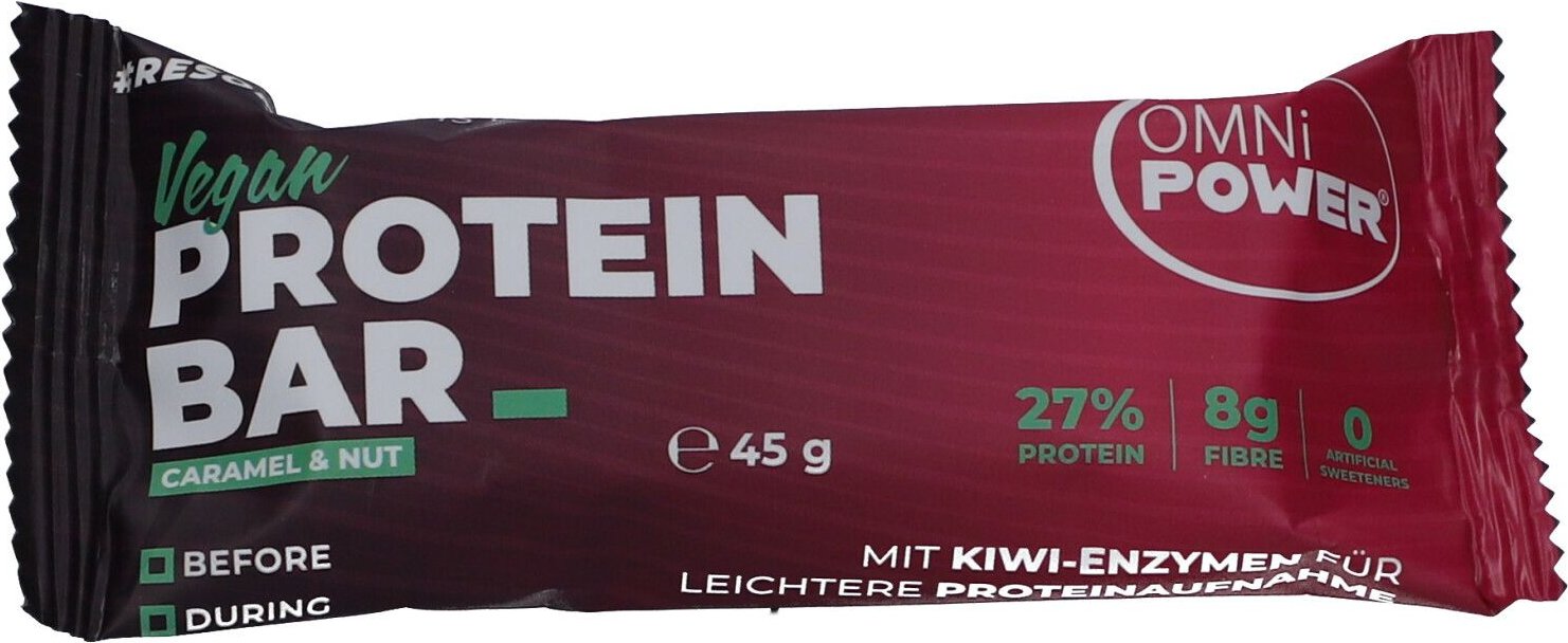 Omni Power Protein Bar Caramel & Nut 45 g