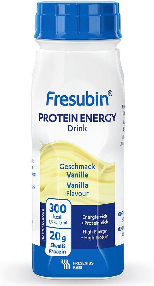 Fresubin Protein Energy Drink Vanille Trinkfl. 4x200 ml Lösung