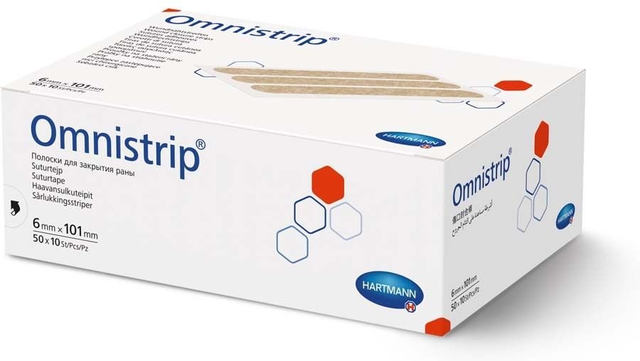 Omnistrip Wundnahtstreifen 6x101 mm 500 St Pflaster