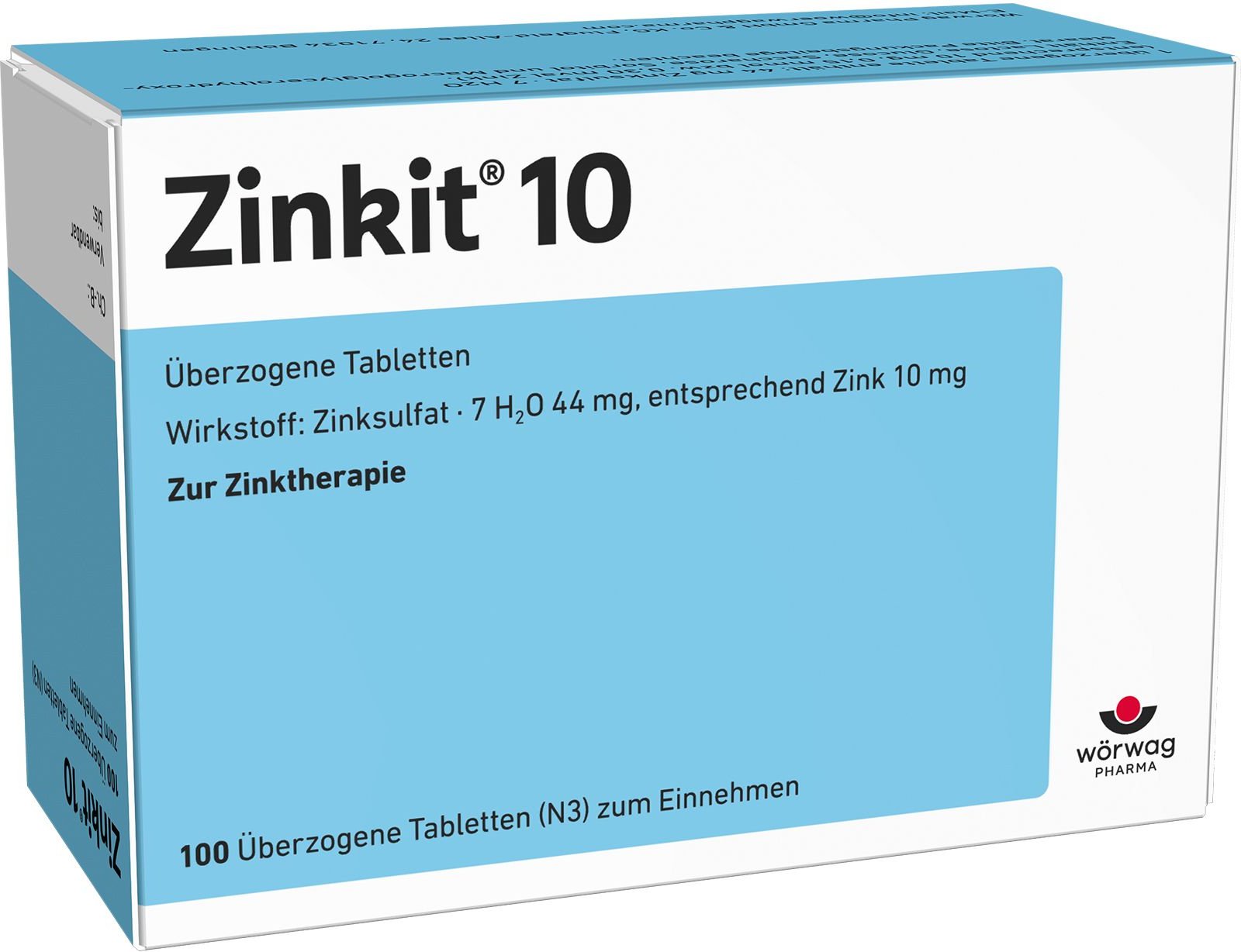 Zinkit 10 überzogene Tabletten