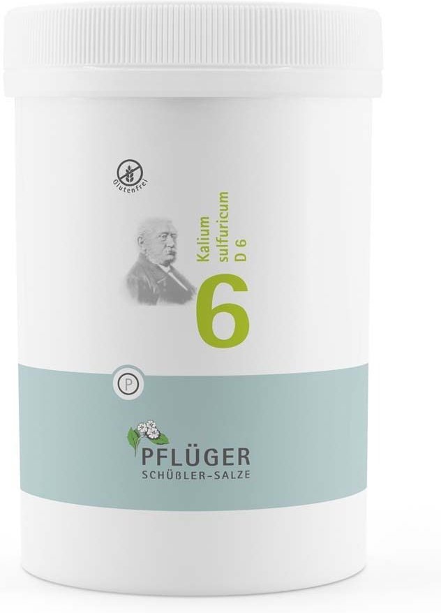 Biochemie Pflüger 6 Kalium sulfuricum D 6 Tabletten