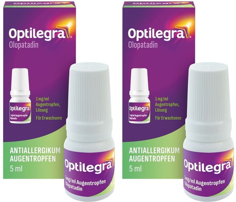 Optilegra 1 mg/ml Augentropfen Lösung 2x 2x5 ml