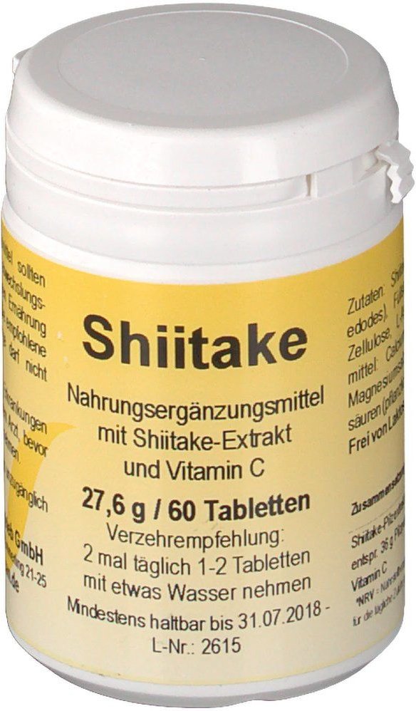 Shiitake Tabletten 60 St