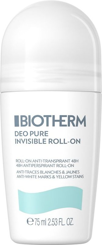 Biotherm Deo Pure Invisible 48h Roll-on 75 ml Stifte