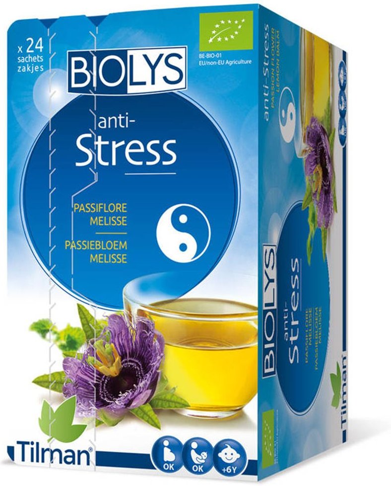 Biolys Passiebloem - Melisse 24st 24 St Filterbeutel