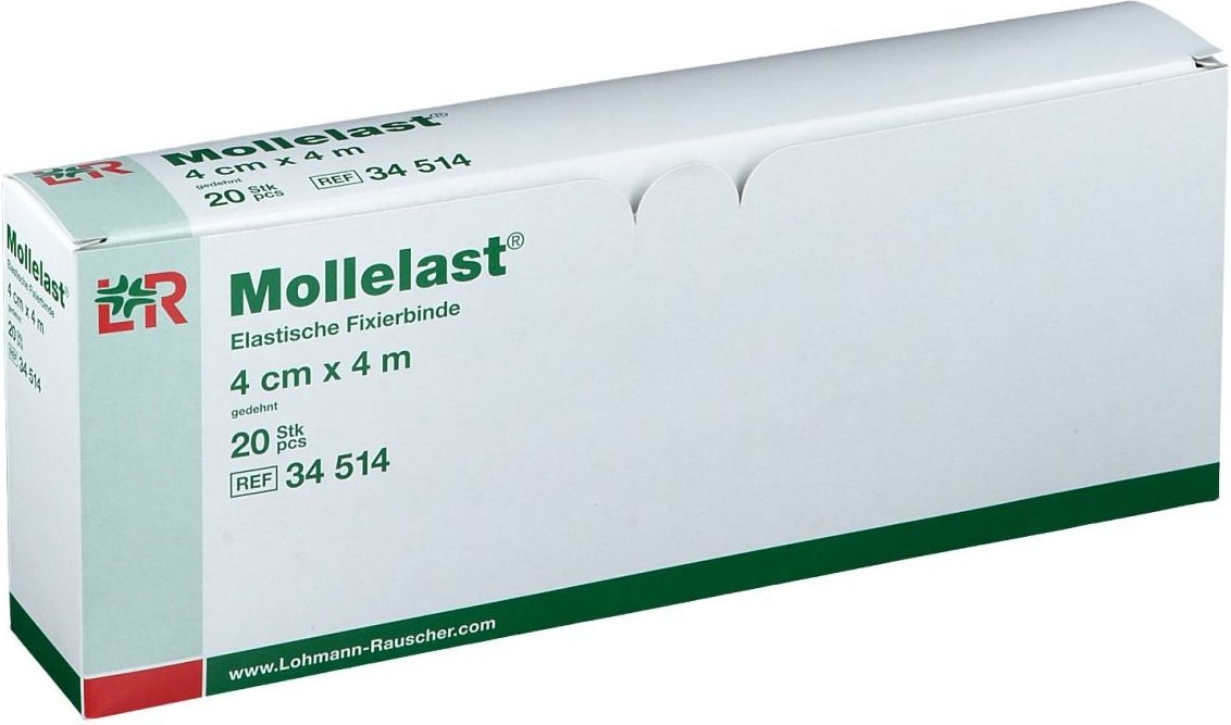 Mollelast Binden 4 cmx4 m einzeln verpackt 20 St