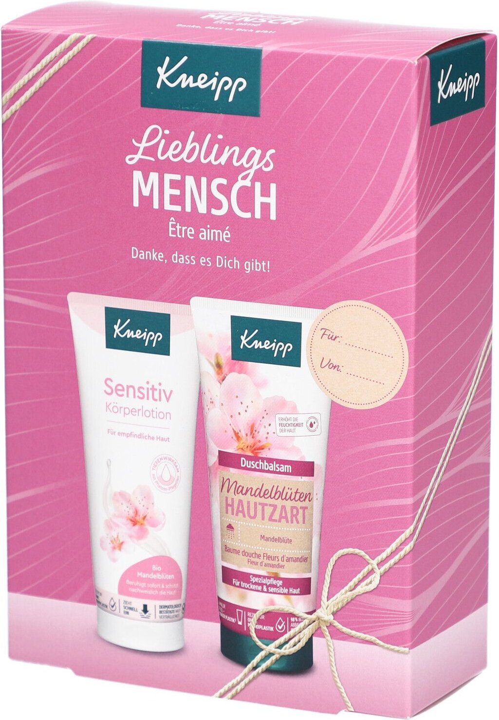Kneipp Geschenkset Lieblings Mensch 2x200 ml Set