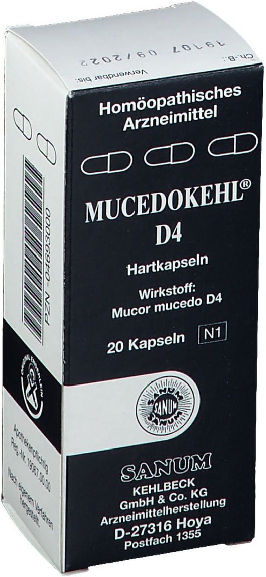 Thumbnail - Mucokehl Kapseln D 4