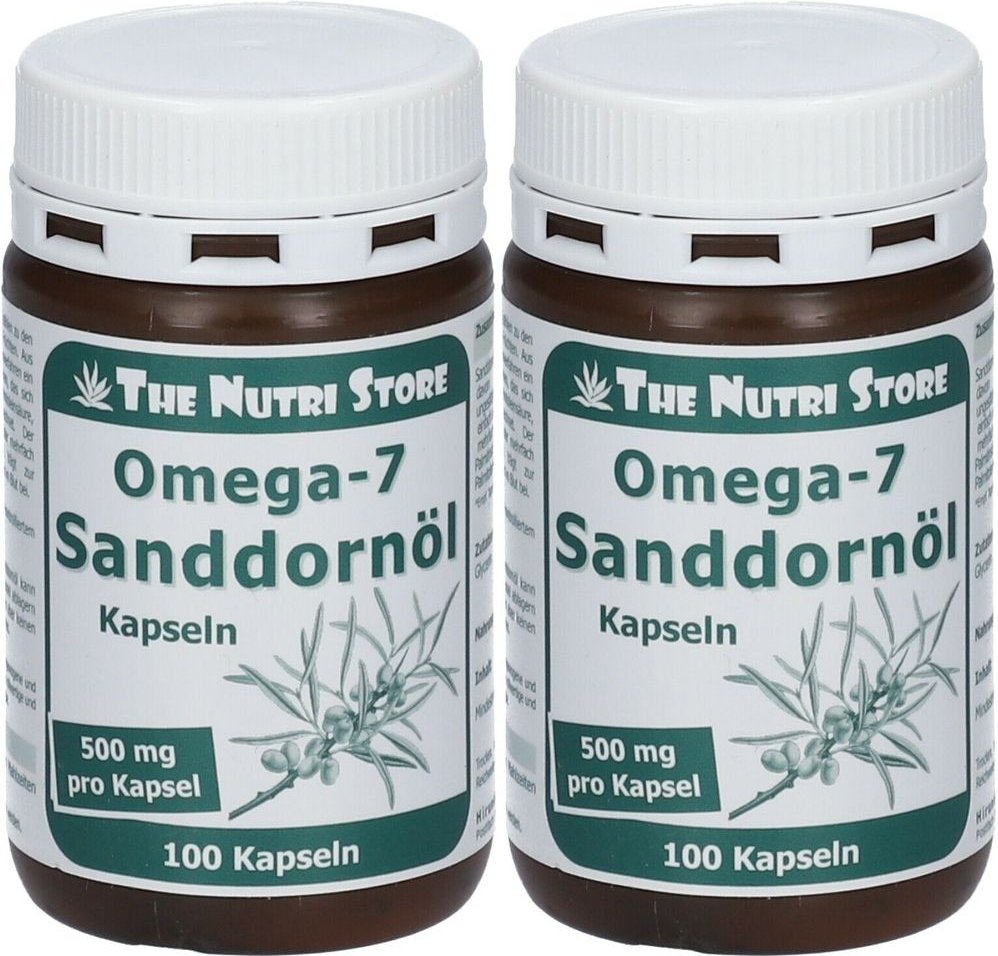 Omega 7 Sanddornoel500Mg B x2 2x100 St Kapseln