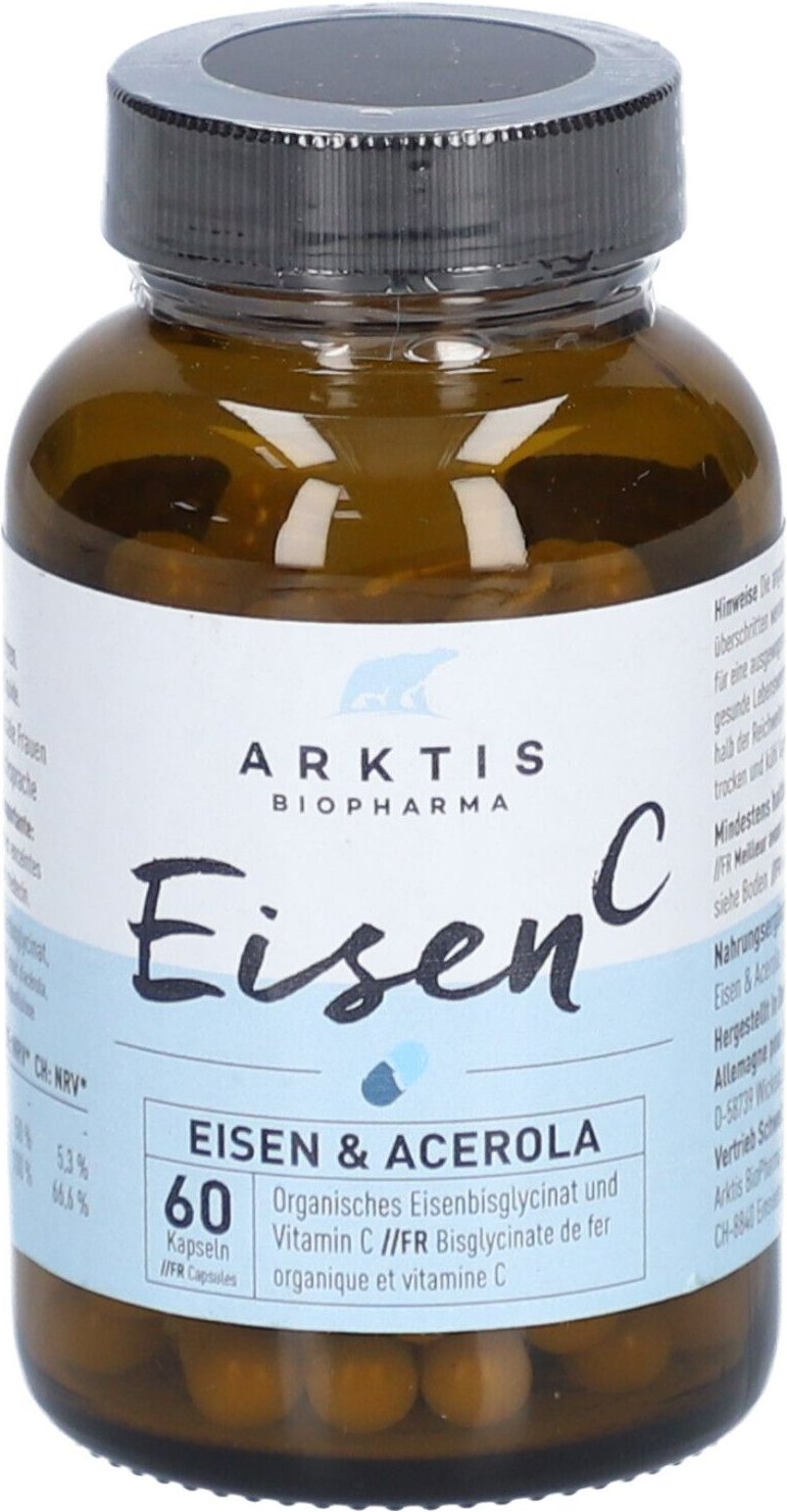 Arktis Eisen C & Acerola Kapseln 60 St