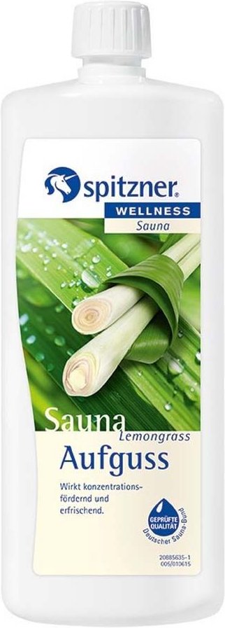 Spitzner Saunaaufguss Lemongrass Wellness 1000 ml Konzentrat