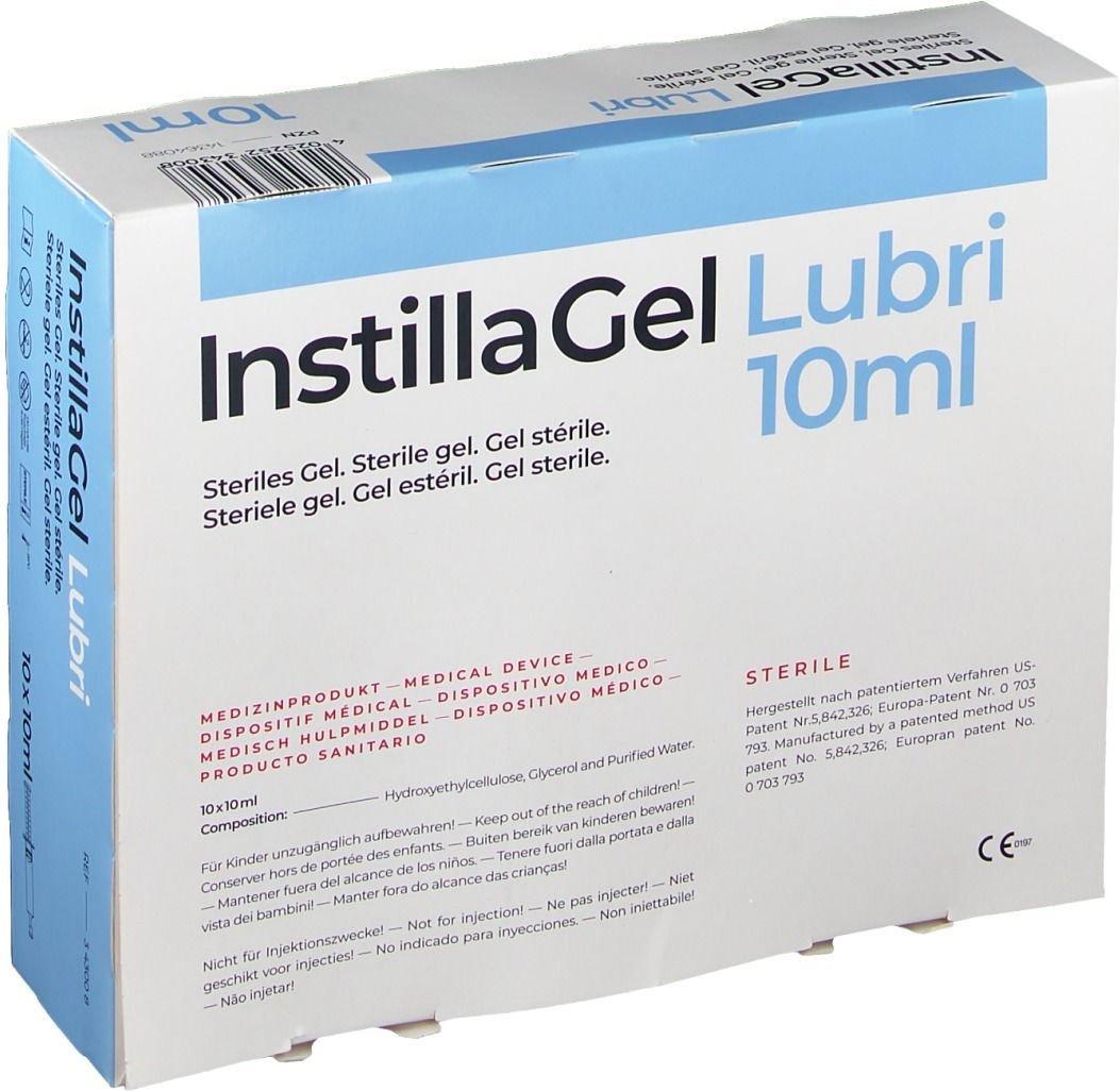 Instillagel Lubri 10x10 ml Gel