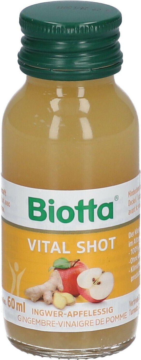 Thumbnail - Biotta Vital Shot Ingwer Bio 60 ml Saft