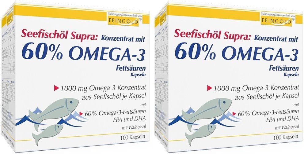 Seefischoel Supra M60%Omeg x2 2x100 St Kapseln