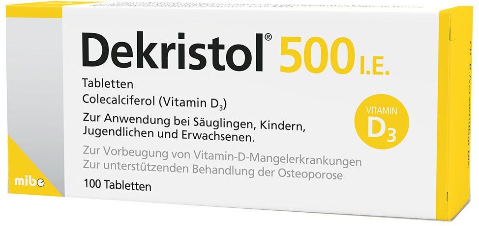 Dekristol 500 I.e. Tabletten 100 St
