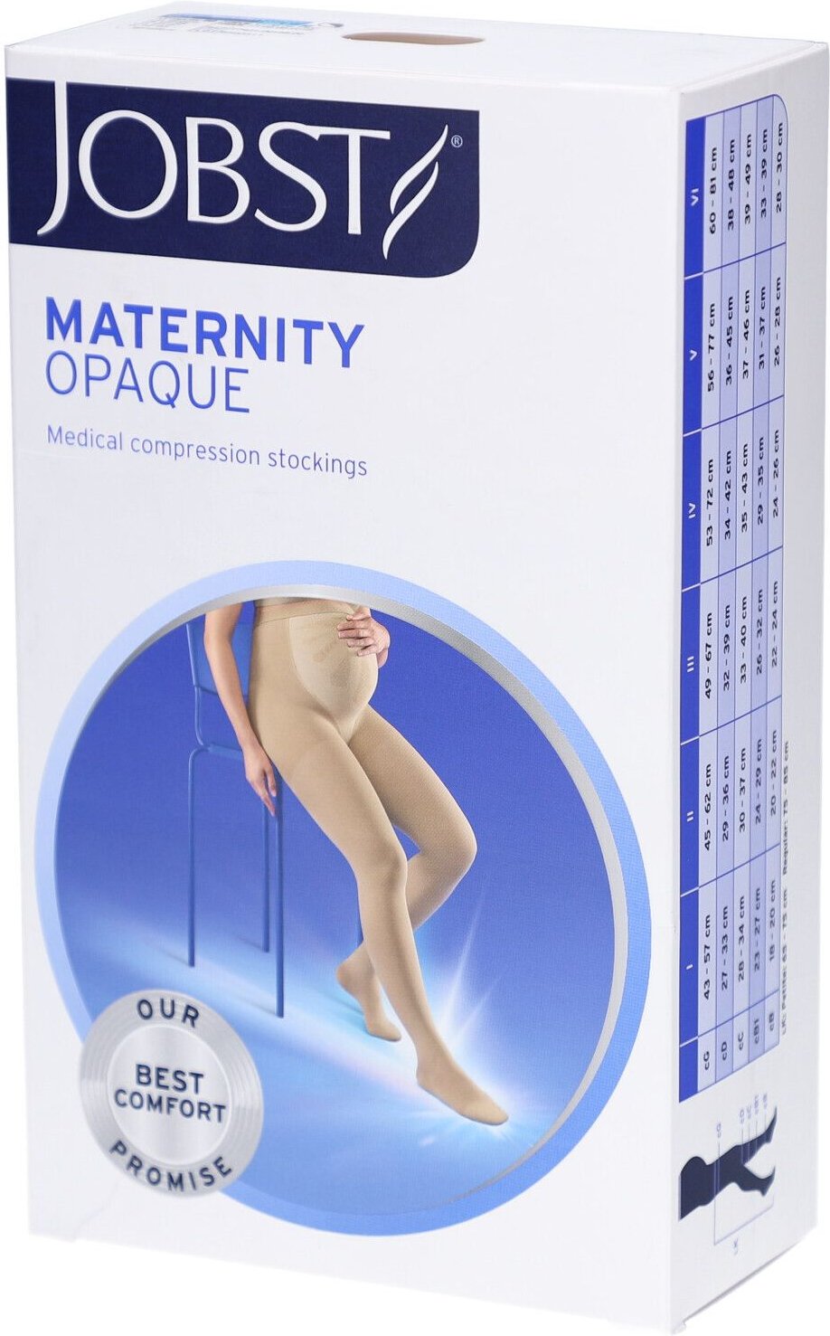 Jobst Maternity Opaque Panty Klasse 2 At Regular Zwart Medium 1 St Strümpfe