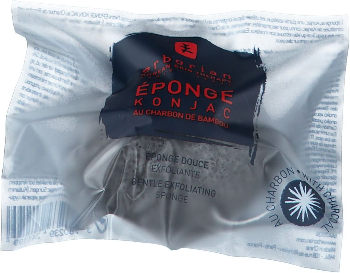 Erborian Eponge Konjac Charbon 1 St Sonstige
