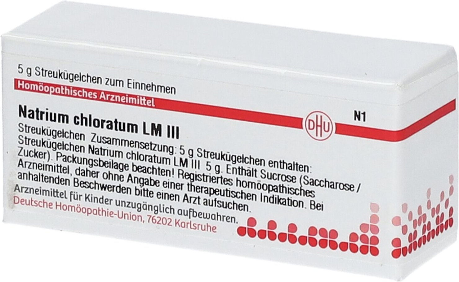 Natrium Chloratum LM III Globuli 5 g