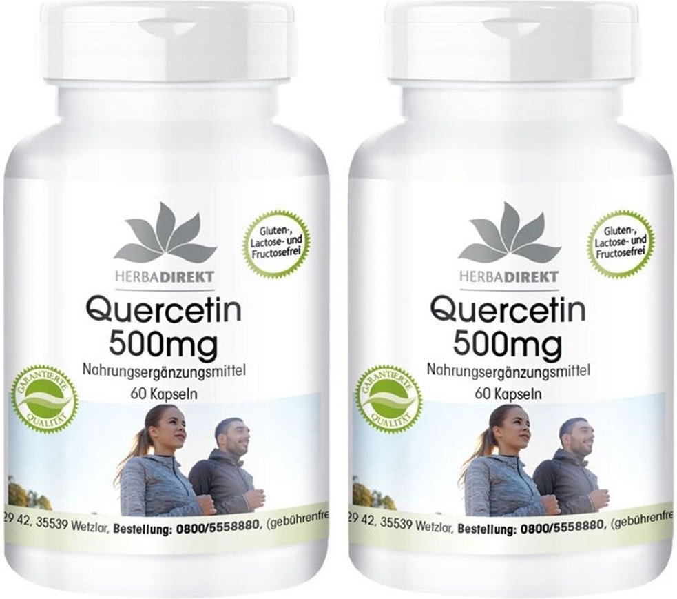 Quercetin 500 mg Kapseln 2x 2x60 St