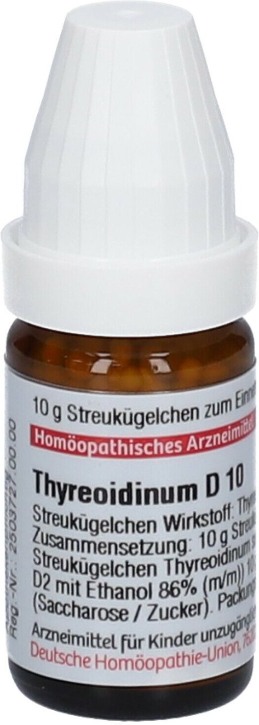 Thyreoidinum D 10 Globuli g