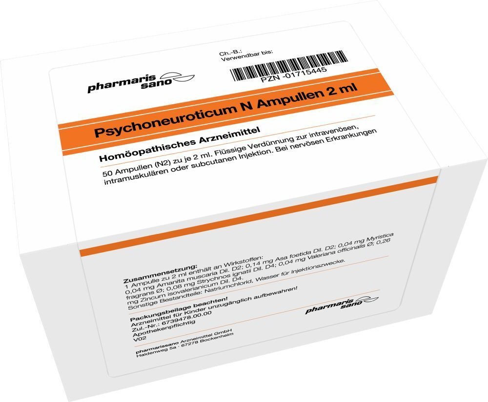 Psychoneuroticum N Ampullen 50x2 ml