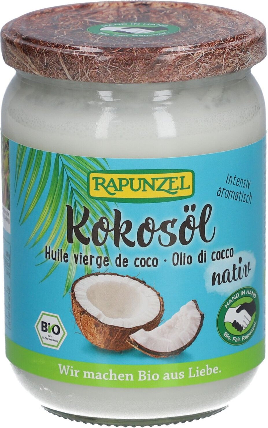Rapunzel Kokosöl nativ HIH 432 ml
