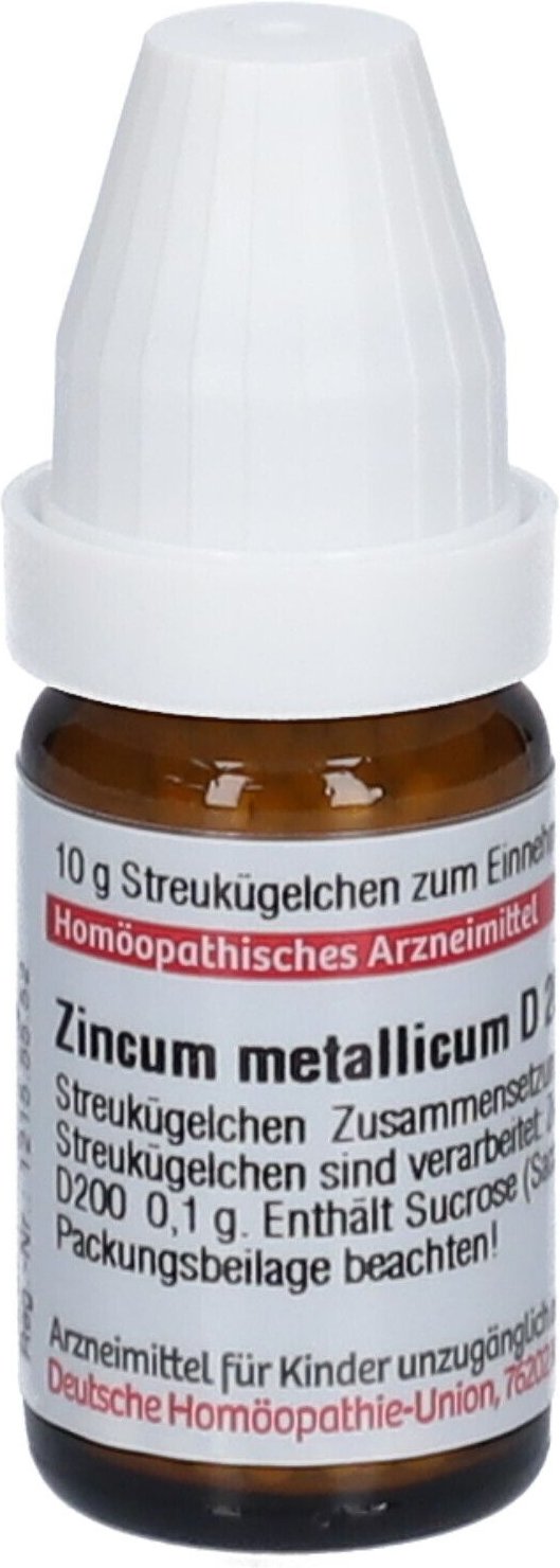 DHU Zincum metallicum D 200 Globuli