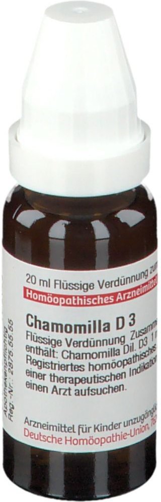 Chamomilla D 3 Dilution 20 ml