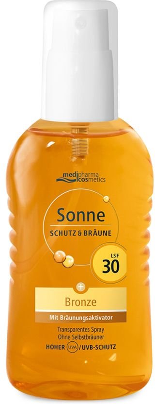 Sonne Schutz & Bräune Spray bronze LSF 30 200 ml