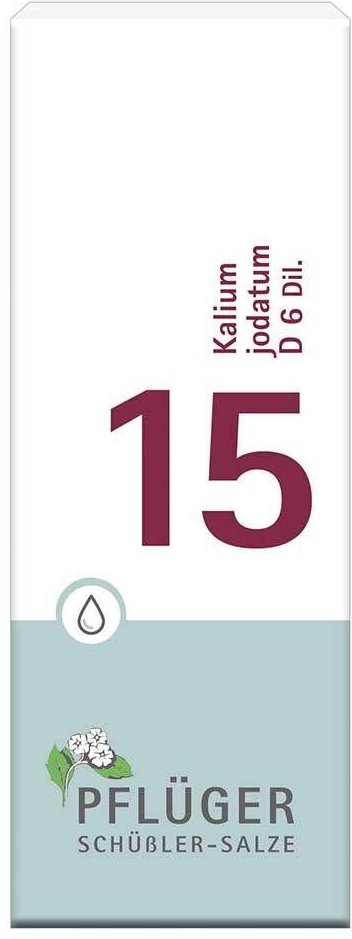 Biochemie Pflüger 15 Kalium jodatum D 6 Tropfen 30 ml