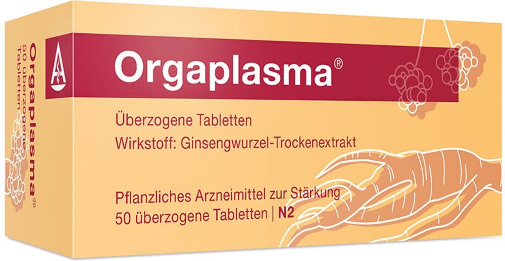 Orgaplasma überzogene Tabletten