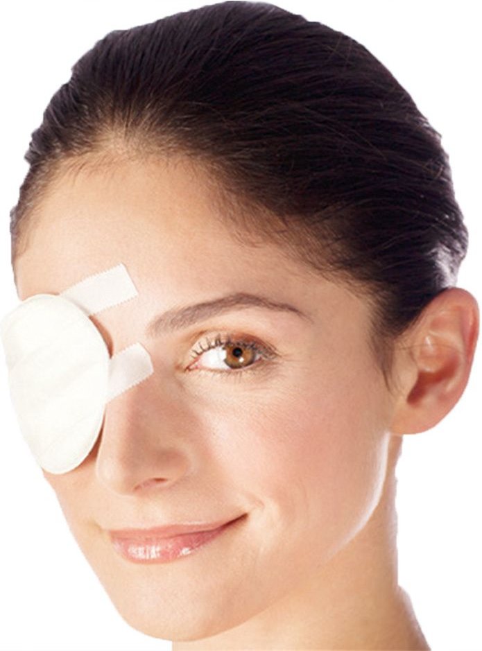 Pro-Ophta Kissen 6,2x7,2 cm steril 25 St Kompressen