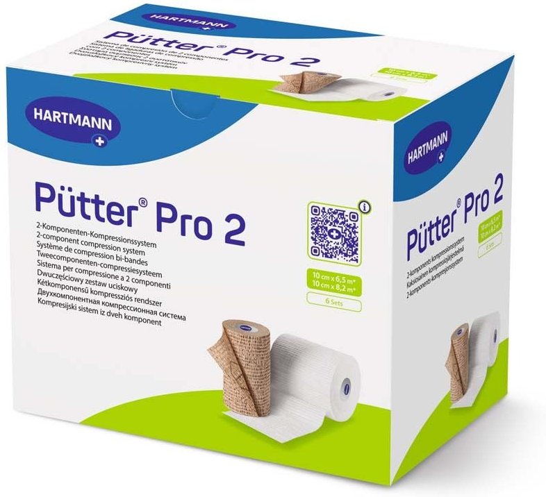 Pütterpro 2 2-Komponenten-Kompressionssystem 10 cm 6x2 St Binden