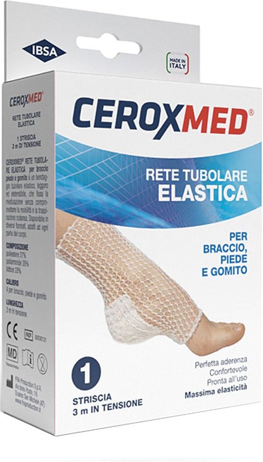 Ceroxmed Rete TUB Bracc/Piede 1 St Bandage(s)