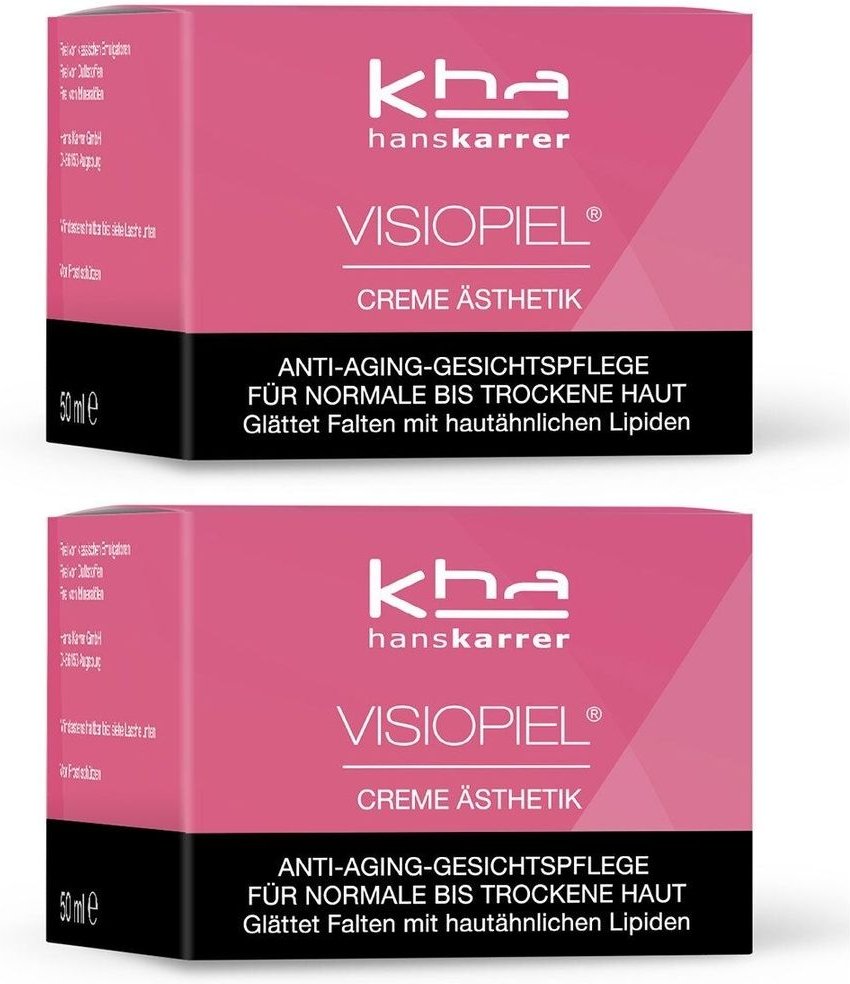 Visiopiel Creme Ästhetik 2x 2x50 ml