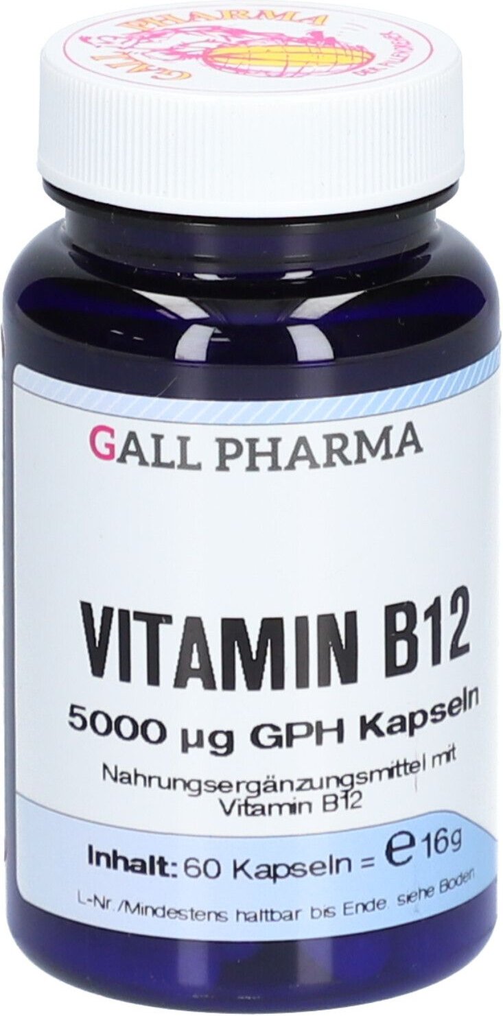 Vitamin B12 5000 µg GPH Kapseln 60 St