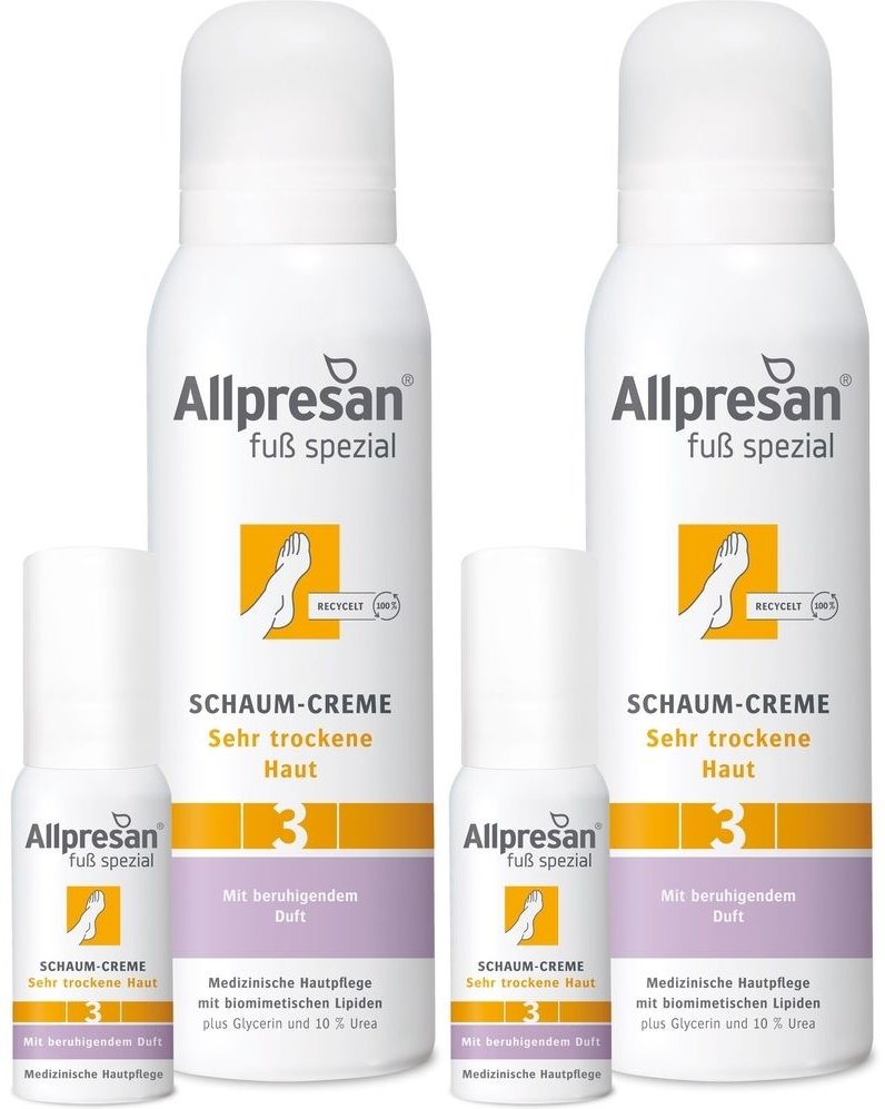 Allpresan Fuss Spez 3 Duft x2 2x125 ml Schaum