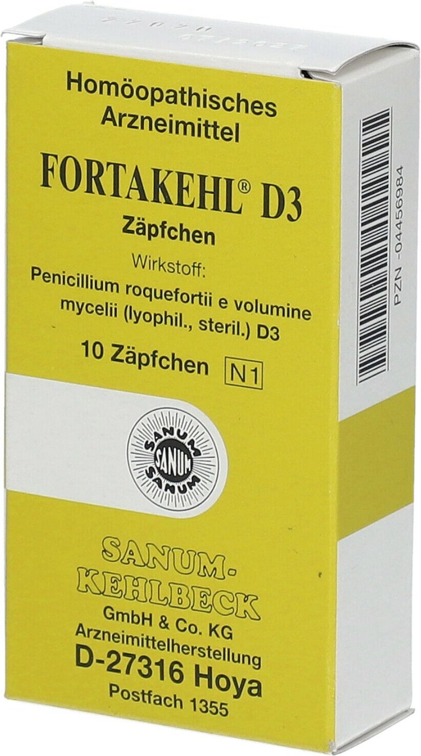 Fortakehl D 3 Suppositorien