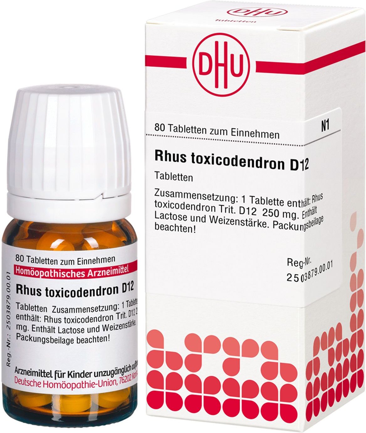 Rhus Toxicodendron D 12 Tabletten 80 St