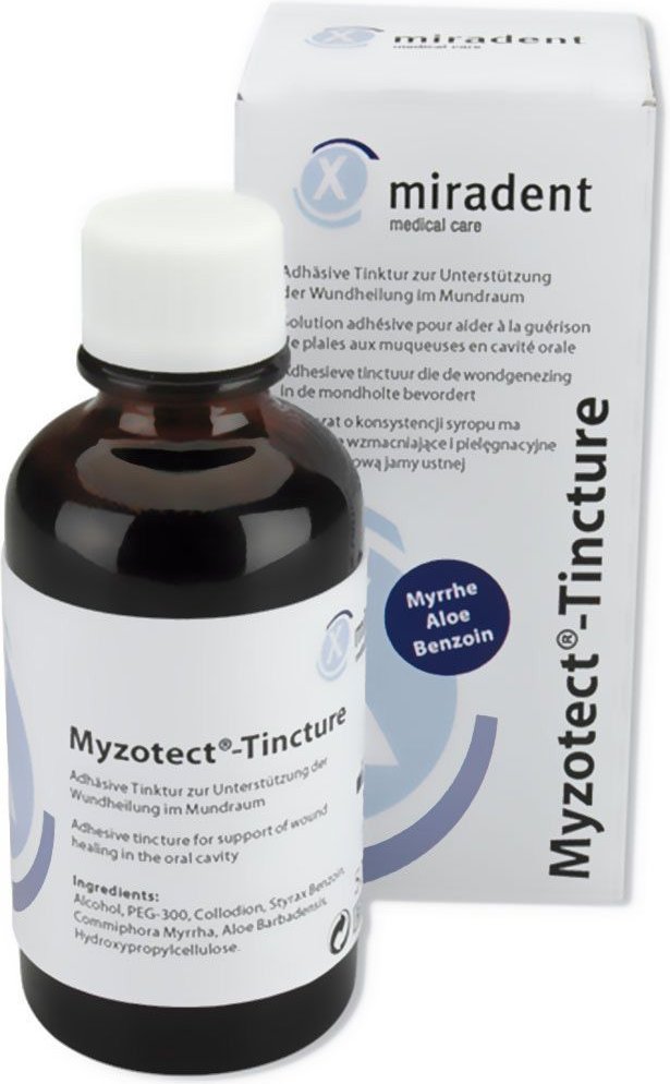 Miradent Wundengel Myzotect-Tinktur 50 ml Flüssigkeit