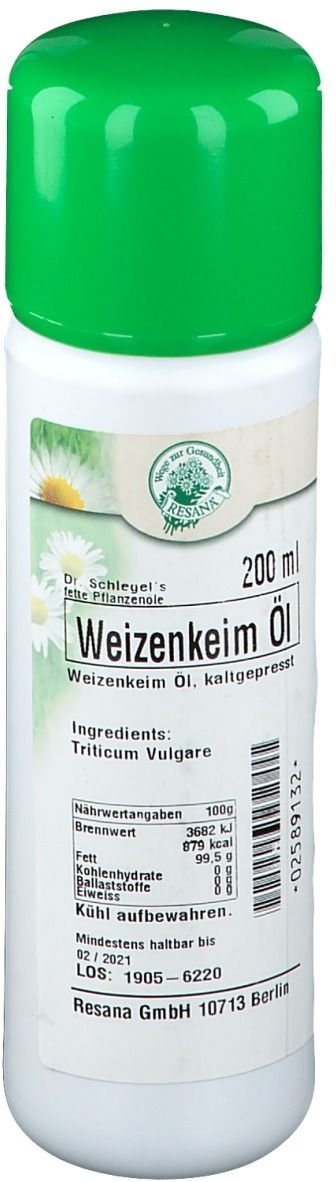Weizenkeimöl 200 ml Öl